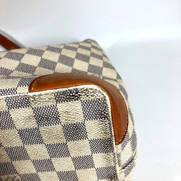 LOUIS VUITTON N51206 Damier Azur Hampstead MM Tote Bag Shoulder Bag - Picture 3 of 16
